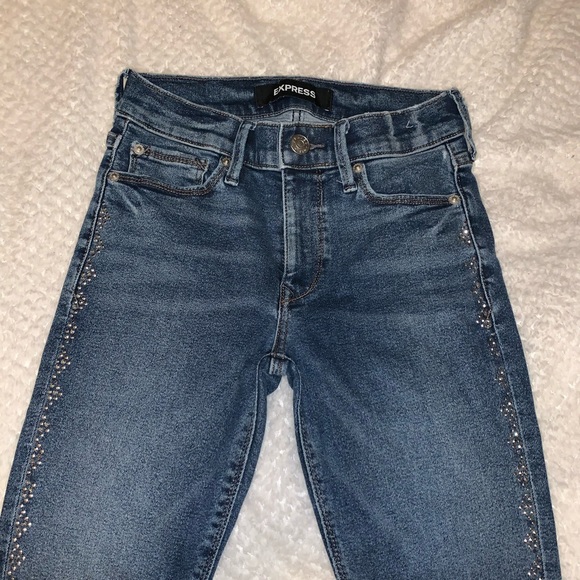 Express high waisted jeans - Picture 2 of 3